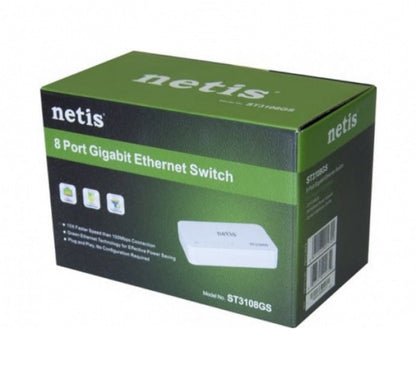 Switch Netis 8 Ports Gigabit