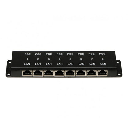 POE Injector 8 ports 10/100